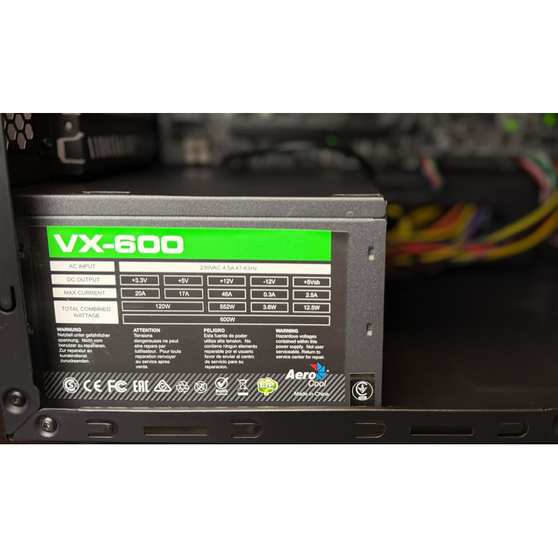 Used AS-IT gaming computer, Core i7-4790K, RX 470 (4GB), Z97, 16GB DDR3, 240GB SSD