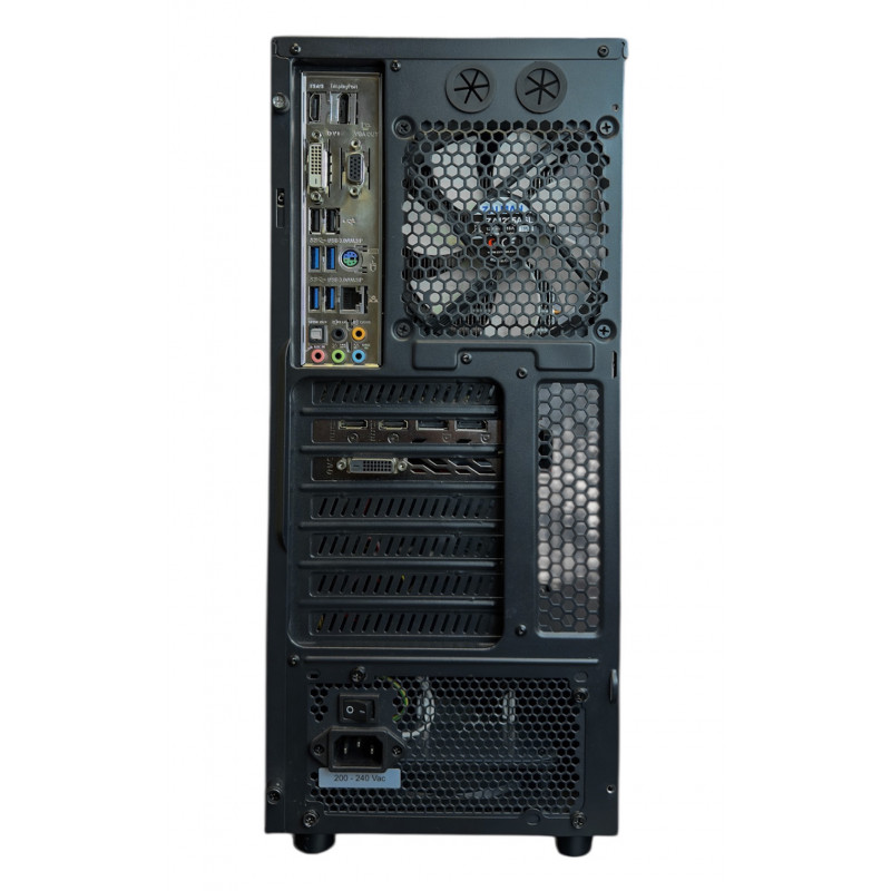 Used AS-IT gaming computer, Core i7-4790K, RX 470 (4GB), Z97, 16GB DDR3, 240GB SSD