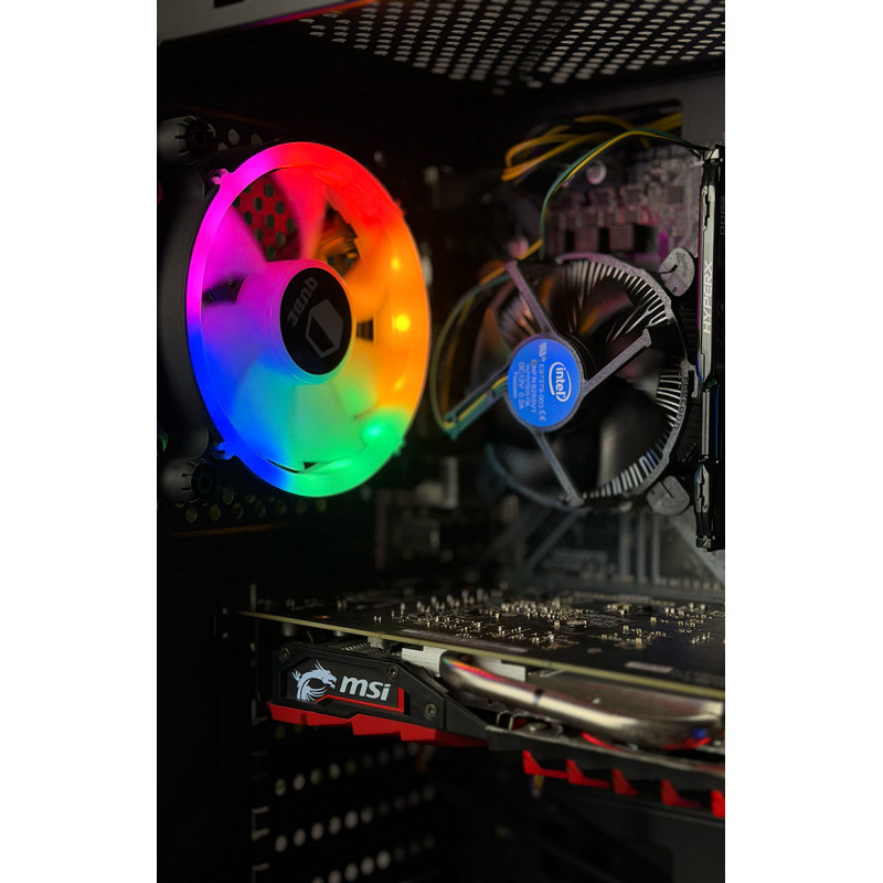 Used AS-IT gaming computer, Core i3-8100, GTX 1050 Ti (4GB), H310, 8GB DDR4, 240GB SSD