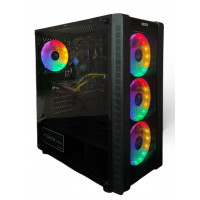 БУ Ігровий комп`ютер AS-IT, Core i3-8100, GTX 1050 Ti (4GB), H310, 8GB DDR4, 240GB SSD