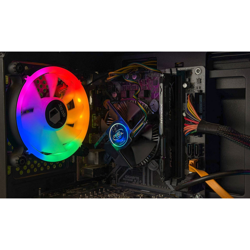 Used AS-IT gaming computer, Core i5-8500, GTX 1050 Ti (4GB), H310, 8GB DDR4, 256GB SSD