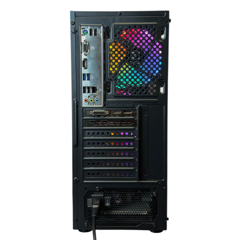 Used AS-IT gaming computer, Core i5-8500, GTX 1050 Ti (4GB), H310, 8GB DDR4, 256GB SSD