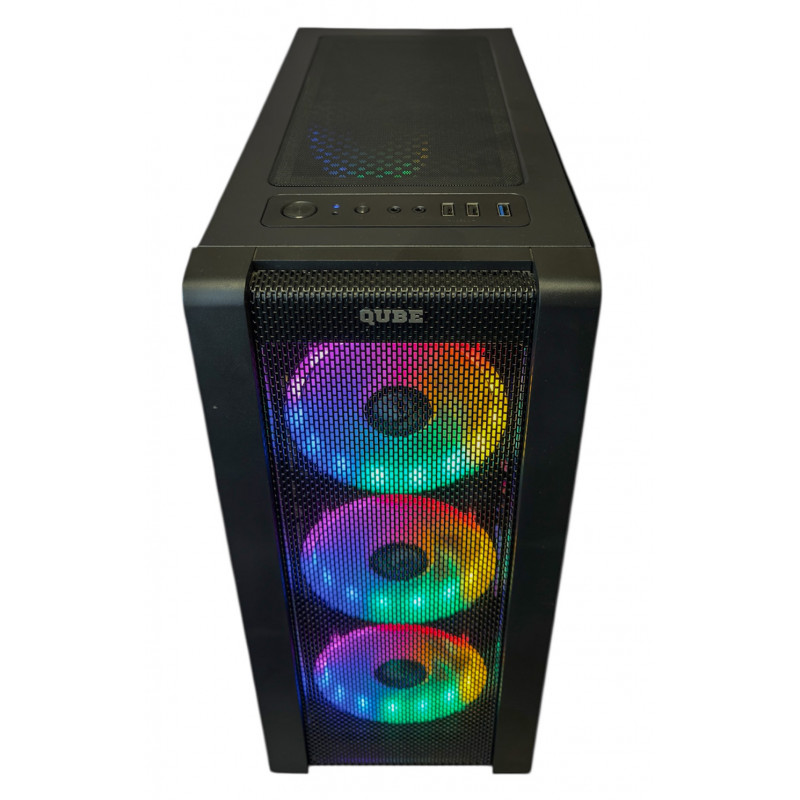 Used AS-IT gaming computer, Core i5-8500, GTX 1050 Ti (4GB), H310, 8GB DDR4, 256GB SSD