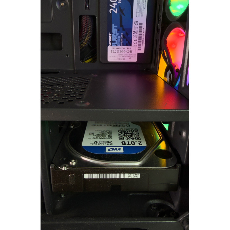 Used AS-IT gaming computer, i5-8400, GTX 1050Ti (4GB), H310, 8GB DDR4, 256GB SSD, 2TB HDD