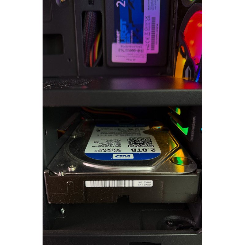 Used AS-IT gaming computer, i5-8500, GTX 1050 Ti (4GB), H310, 8GB DDR4, 256GB SSD + 2TB HDD
