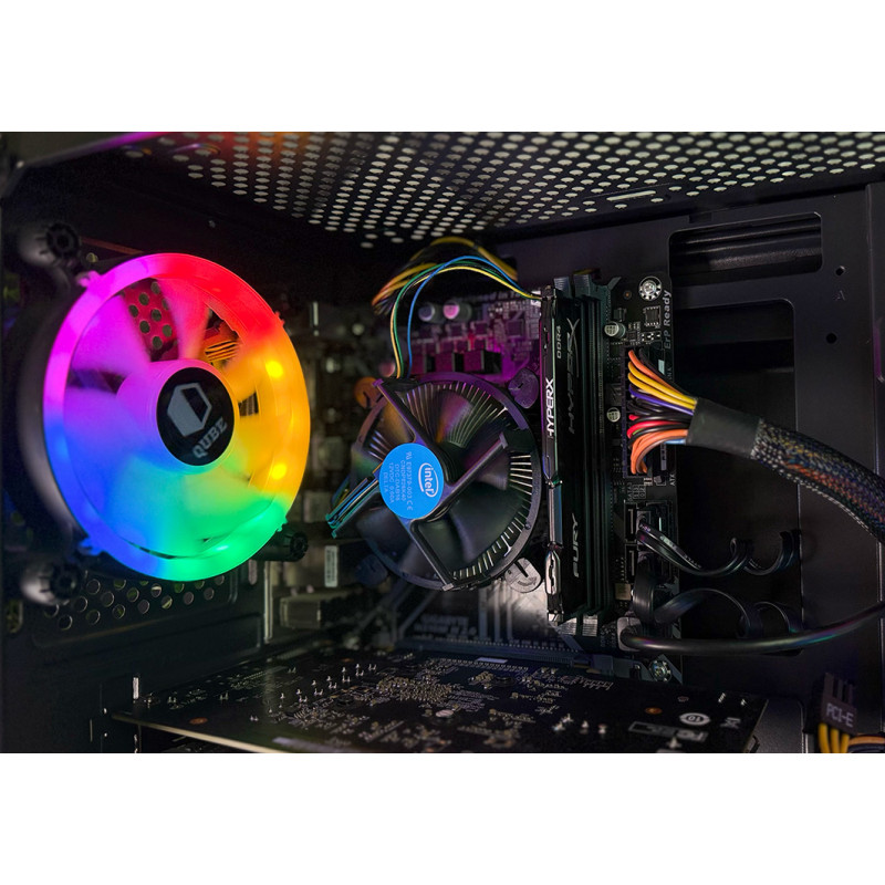 Used AS-IT gaming computer, i5-8500, GTX 1050 Ti (4GB), H310, 8GB DDR4, 256GB SSD + 2TB HDD