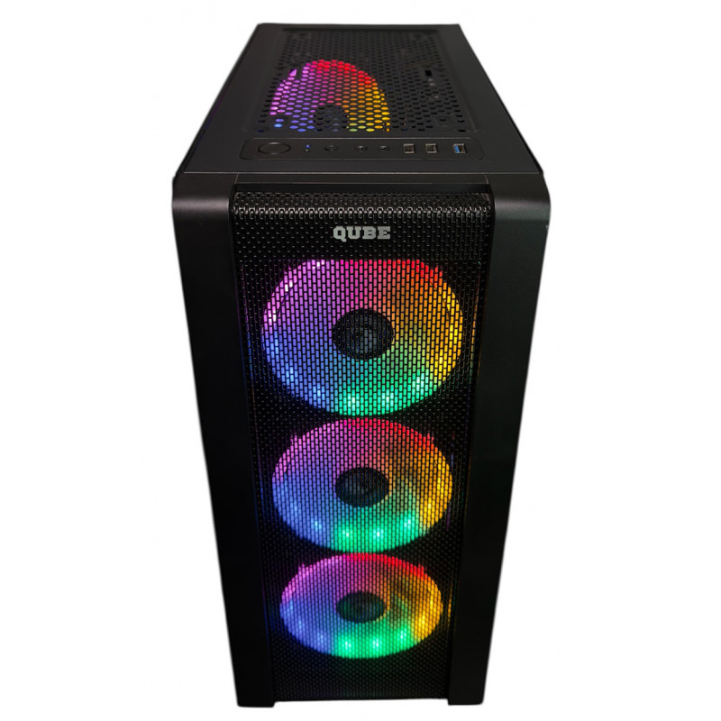Used AS-IT gaming computer, i5-8500, GTX 1050 Ti (4GB), H310, 8GB DDR4, 256GB SSD + 2TB HDD