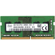 BU RAM 4 GB, DDR4, for laptops, SK hynix (3200 MHz, 1.2 V, CL22, HMA851S6DJR6N-XN)