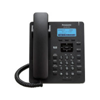 Used IP phone Panasonic KX-HDV130 Black, 2 lines, 2 Ethernet, PoE