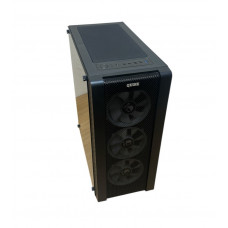 БУ Корпус QUBE Storm Black, 405 x 192 x 450 мм, без БП (нижній) ATX