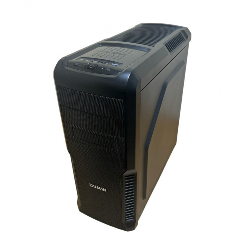 Used Zalman Z3 case, 192 x 465 x 430 mm, without PSU (bottom), Midi-Tower, ATX