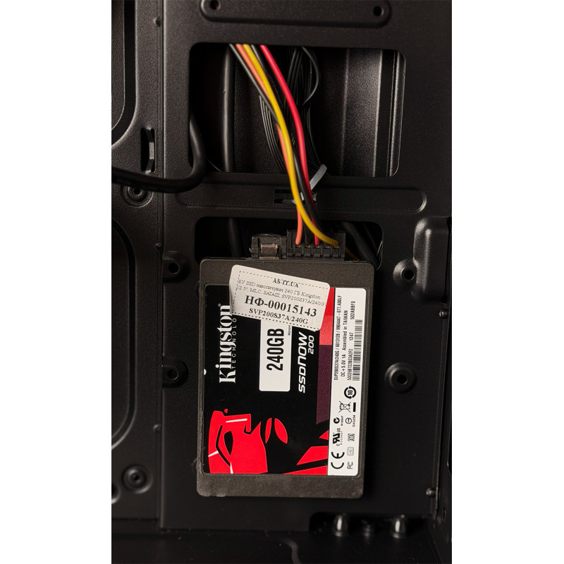 Used AS-IT gaming computer, i5-8400, GTX 1050Ti (4GB), H310, 8GB DDR4, 240GB SSD, 2TB HDD