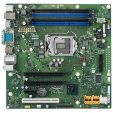 Used s1155 motherboard, Fujitsu D3062-A13 GS1 (4xDDR3, Intel Q67, PCI-Ex16x2, VGA, DPort)