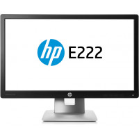 БУ Монітор 21.5" LED IPS, HP E222, 1920 x 1080, 7 мс, 16:9, VGA, HDMI, DPort, USB