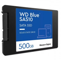 Used 500 GB SSD drive Western Digital (2.5", 3D NAND (TLC), SATAIII, WDS500G3B0A)
