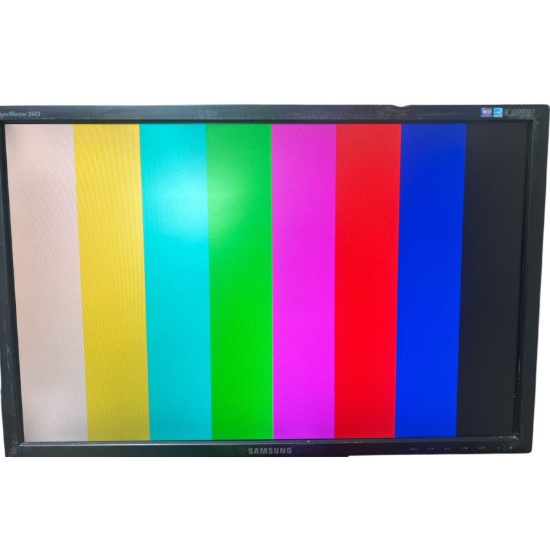 Used Monitor 24" CCFL TN, Samsung 2443BW, 1920 x 1200, 5 ms, 16:10, VGA, DVI -C