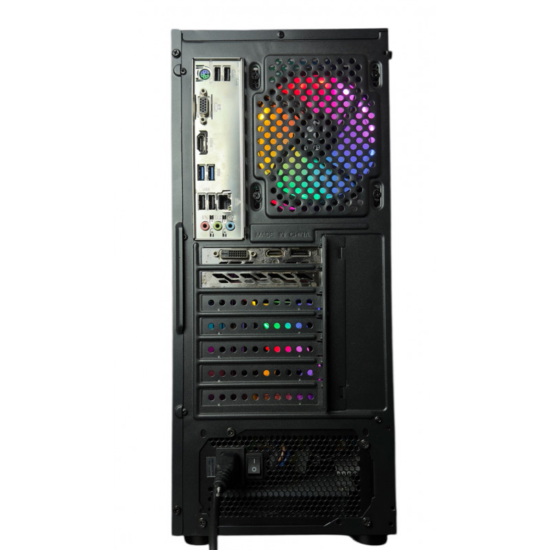 Used AS-IT gaming computer, Core i5-9500T, GTX 1050 Ti (4GB), H310, 8GB DDR4, 240GB SSD