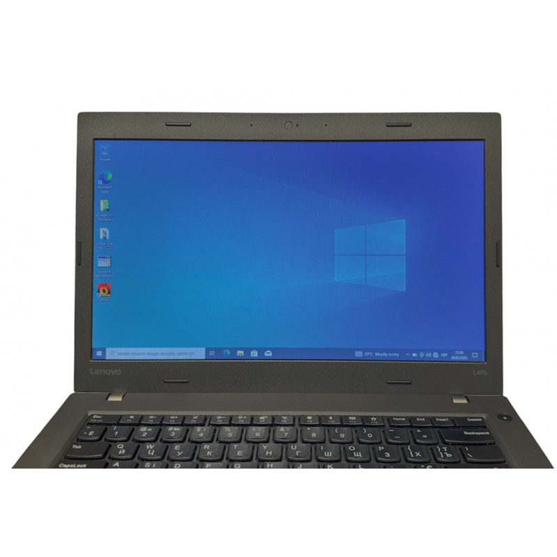 Used Laptop 14" Lenovo Thinkpad L470, Core i5-6200U (2.3 GHz), 8GB DDR4, Intel HD, 120GB SSD