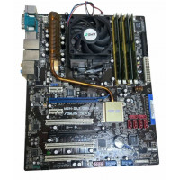 БУ Комплект материнська плата  ASUS M2N-SLI Deluxe, AMD Athlon 64 X2 3800, ОЗУ 4GB