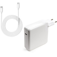 Блок живлення 87W Vinga USB type-C для Apple Macbook, 20.2V 4.3A, сумісний