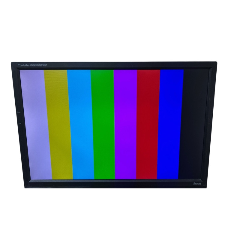 Used Monitor 22" LED TN, IIYAMA ProLite B2280WSD-B1, 1680 x 1050, 5 ms, 16:9, VGA, DVI -B