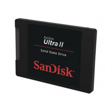 Used SSD drive 240 GB SanDisk Ultra II (2.5", TLC, SATAIII, SDSSDA-240G)