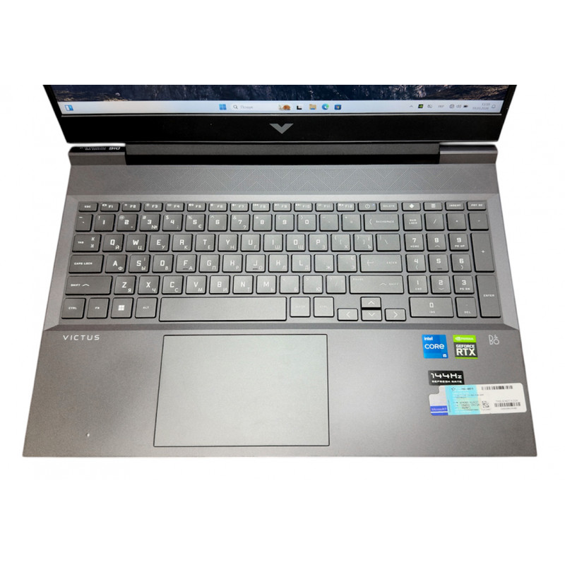 БУ Ноутбук 16.1" HP Victus 16-d0304nw, Core i5-11400H, 16GB DDR4, RTX 3050, 512GB SSD