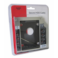Pocket for a second HDD/SSD instead of DVD Maiwo (Optibay Caddy 12.7 mm)