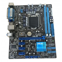 Discount. Used s1155 motherboard, ASUS P8H61-M LX (2xDDR3, Intel H61, PCI-Ex16x1, VGA, microATX)