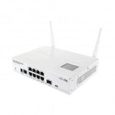 БУ Коммутатор Mikrotik CRS109-8G-1S-2HND-IN, 8x Gigabit, SFP, Console, Wi-Fi 802.11n 2.4 ГГц