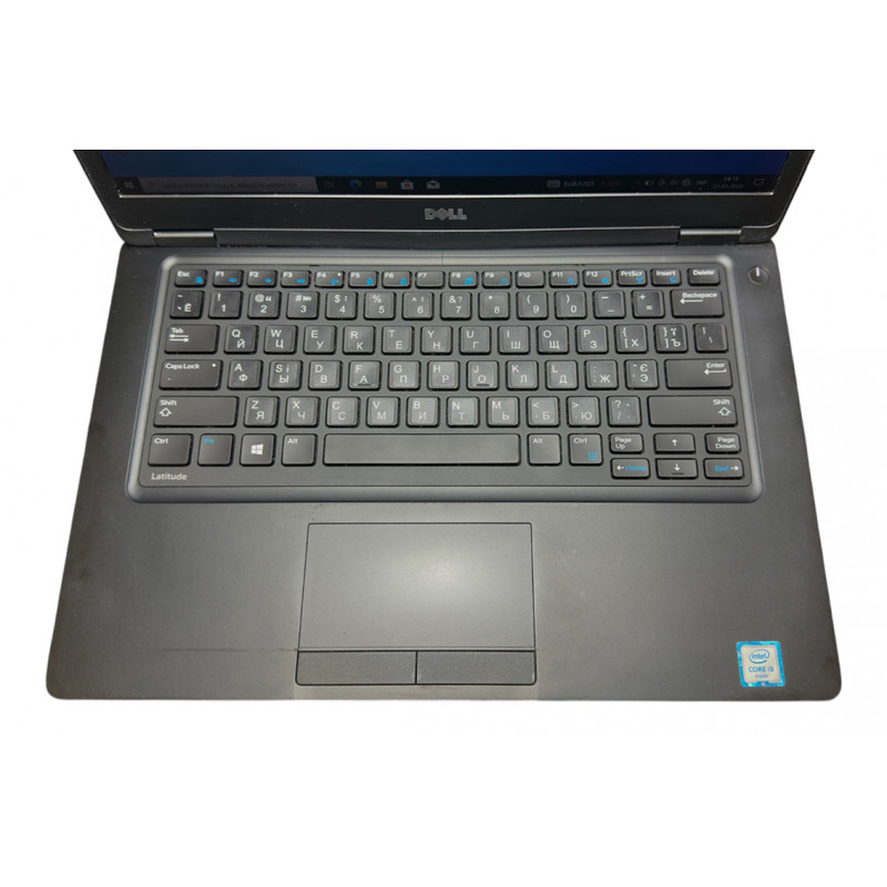 Used Laptop 14" Dell Latitude 5480, Core i5-6300U (2.4GHz) 8GB DDR4, Intel HD 520, 256GB SSD -C