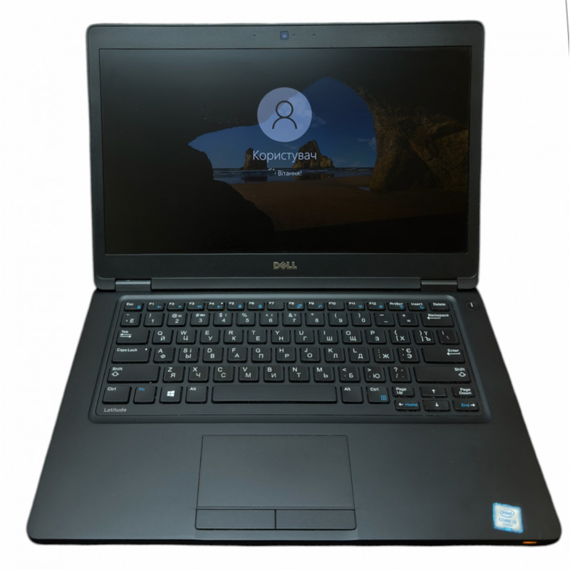 Used Laptop 14" Dell Latitude 5480, Core i5-6300U (2.4GHz) 8GB DDR4, Intel HD 520, 256GB SSD -C