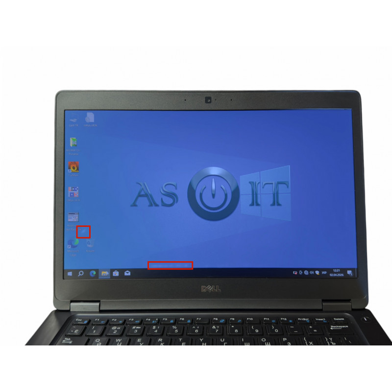 Used Laptop 14" Dell Latitude 5480, Core i5-6300U (2.4GHz) 8GB DDR4, Intel HD 520, 256GB SSD -C