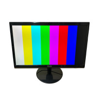 БУ Монітор 24" LED TN, Philips 246V5LSB, 1920 x 1080, 5 мс, 16:9, VGA, DVI, Audio, 246V5LSB -B