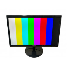 БУ Монітор 24" LED TN, Philips 246V5LSB, 1920 x 1080, 5 мс, 16:9, VGA, DVI, Audio, 246V5LSB -B