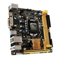 БУ Материнська плата s1150, Asus H81I-Plus (2xDDR3, Intel H81, PCI-Ex16x1, VGA, DVI, HDMI, miniATX)