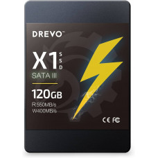 БУ SSD накопитель 120 ГБ Drevo X1 (2.5", TLC, SATAIII, DRE X1)