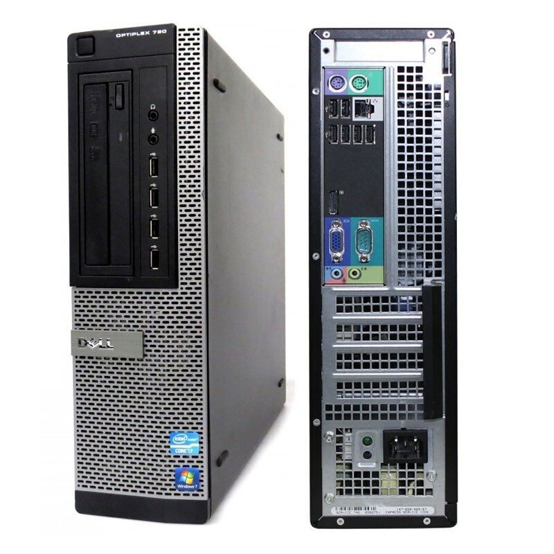 БУ Компьютер Dell OptiPlex 790 DT, Intel Core i3-2130 (3.4 ГГц) 8Gb DDR3, Intel HD, 120Gb SSD