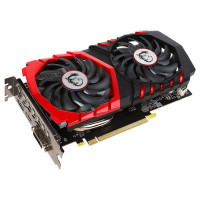 Used MSI GeForce GTX 1050 Gaming X video card (2 GB, GDDR5, 128 bit, 1414/7008 MHz, DVI, HDMI, DPort)