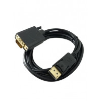 БУ Кабель мультимедійний DisplayPort to VGA 1.8m, AS-IT
