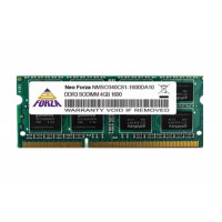 БУ Оперативная память 4 ГБ, DDR3L, для ноутбуков, Neo Forza (1600 МГц, 1.35В, NMSO340C81-1600DA20)