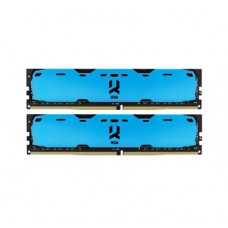 БУ Оперативна пам`ять 16 ГБ (8+8) DDR4, для ПК, Goodram (2400 МГц, 1.2В, CL15, IR-B2400D464L15S/16)