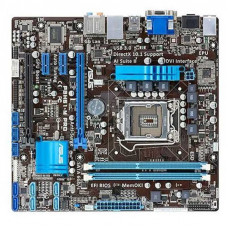 Used s1155 motherboard, ASUS P8H61-M Pro (2xDDR3, Intel H61, PCI-Ex16x1, VGA, DVI, HDMI, mATX)