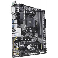 Used sAM4 motherboard, Gigabyte GA-AB350M-DS3H (4xDDR4, AMD B350, PCI-Ex16x2, DVI, HDMI, mATX)