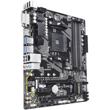 БУ Материнская плата sAM4, Gigabyte GA-AB350M-DS3H (4xDDR4, AMD B350, PCI-Ex16x2, DVI, HDMI, mATX)