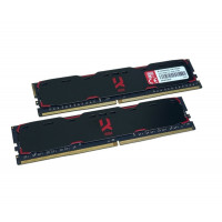 БУ Оперативна пам`ять 16 ГБ (8+8), DDR4, для ПК, Goodram (2400МГц, 1.2В, CL15, IR-2400D464L15S/16GD)