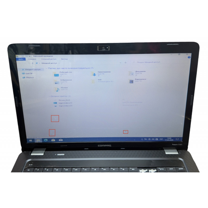 БУ Ноутбук 15.6" HP Compaq Presario CQ62, Athlon II P320, 6GB DDR3, Radeon HD 4250, 120GB SSD -С