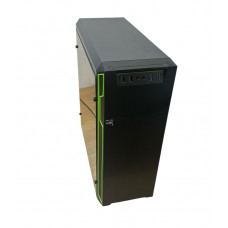 Used Frontier HAN SOLO BK/GR chassis, 370 x 175 x 410 mm, 2xUSB 3.0, 2xUSB 2.0, without PSU (top) ATX