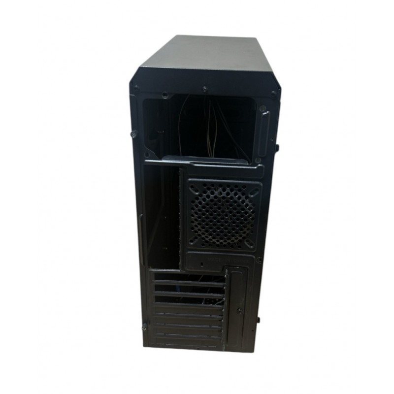 Used Frontier HAN SOLO BK/GR chassis, 370 x 175 x 410 mm, 2xUSB 3.0, 2xUSB 2.0, without PSU (top) ATX
