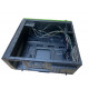 Used Frontier HAN SOLO BK/GR chassis, 370 x 175 x 410 mm, 2xUSB 3.0, 2xUSB 2.0, without PSU (top) ATX